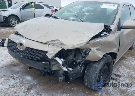 2009 Toyota Corolla Le из США, поврежденный, VIN 1NXBU40E49Z070215